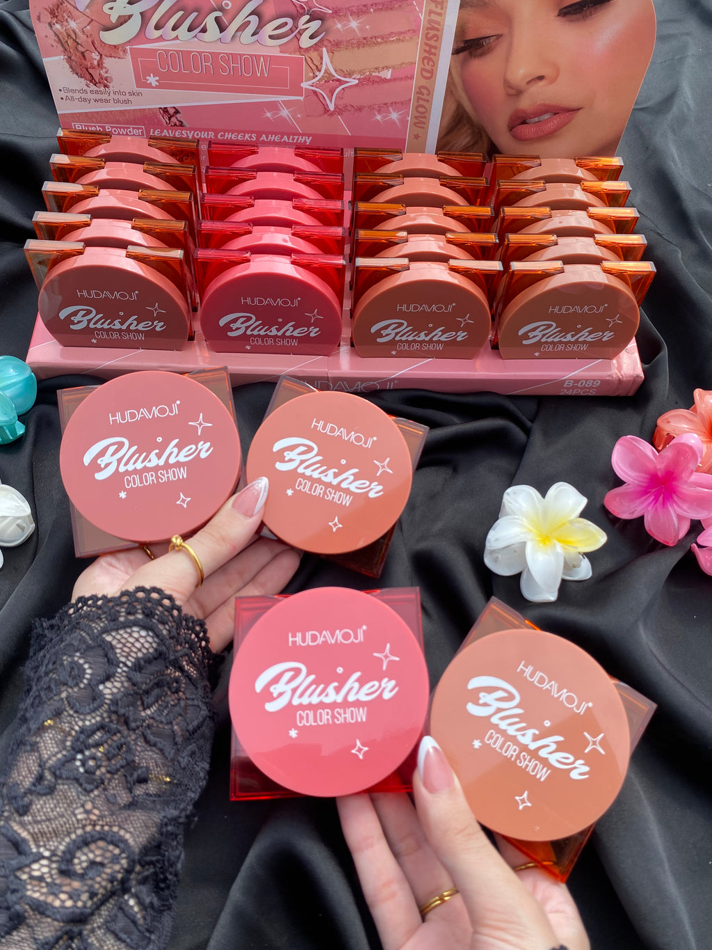 Hudamoji colorshow blush🌼