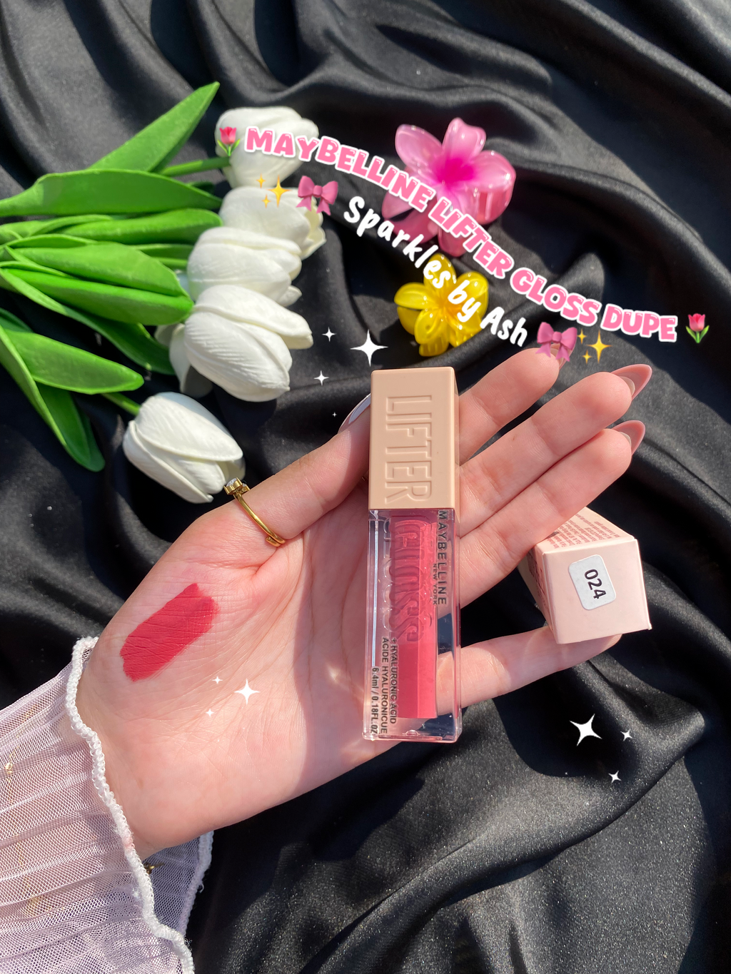 Maybelline lifter gloss dupe 💕