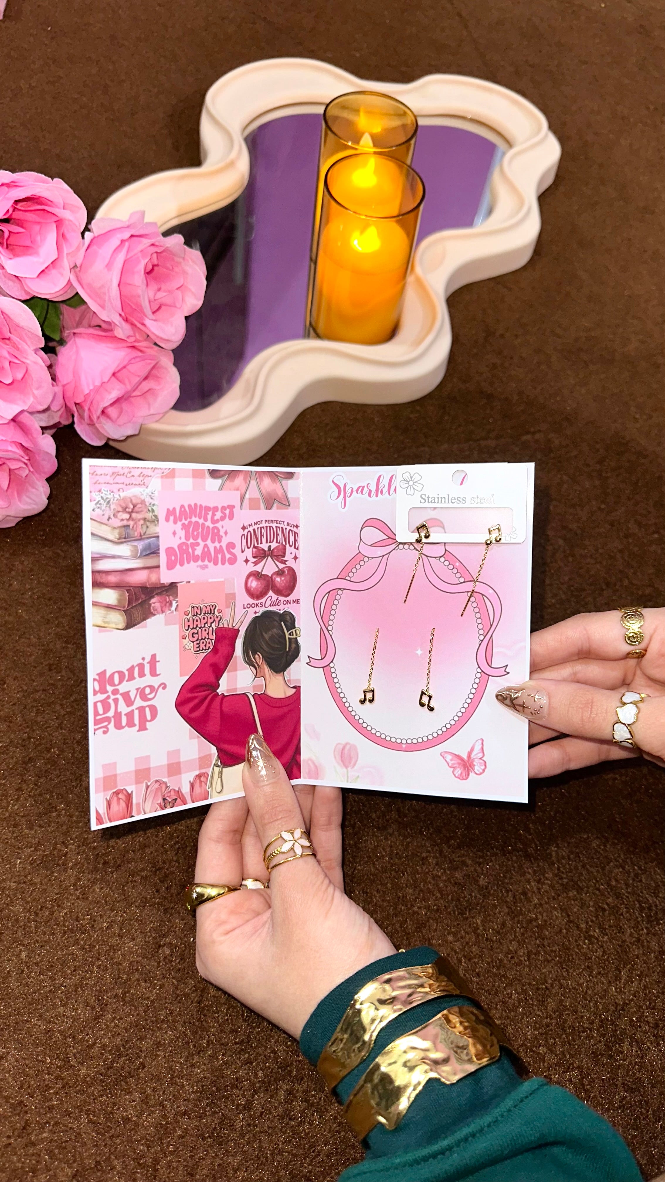 Minimal Chain earrings 🎀✨