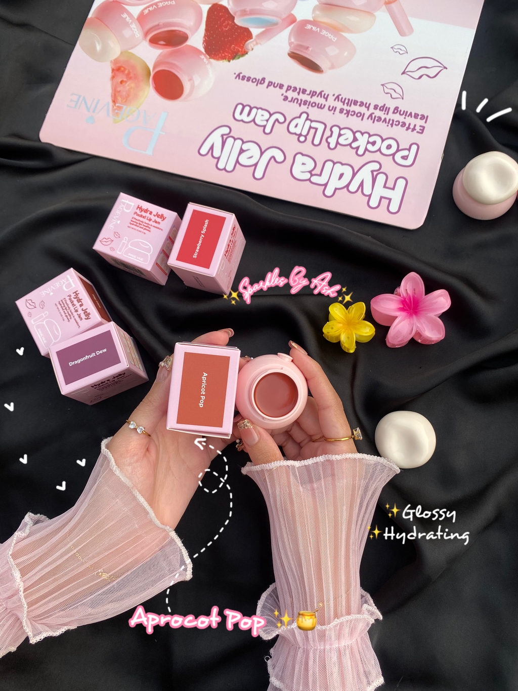 Page vine hydra jelly pocket lip jam 💕😋