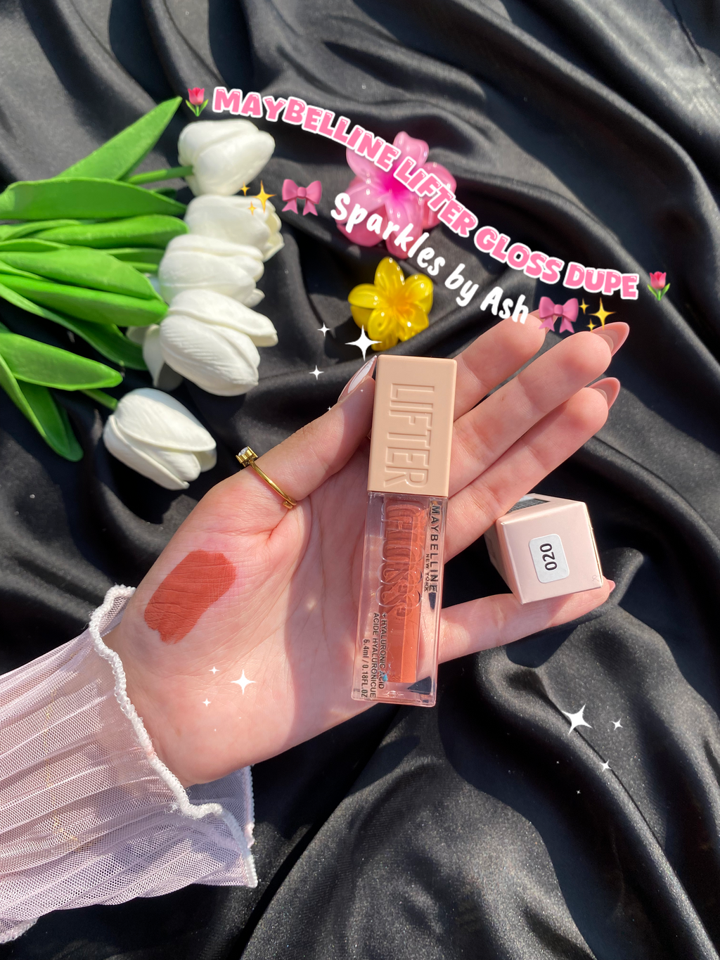 Maybelline lifter gloss dupe 💕