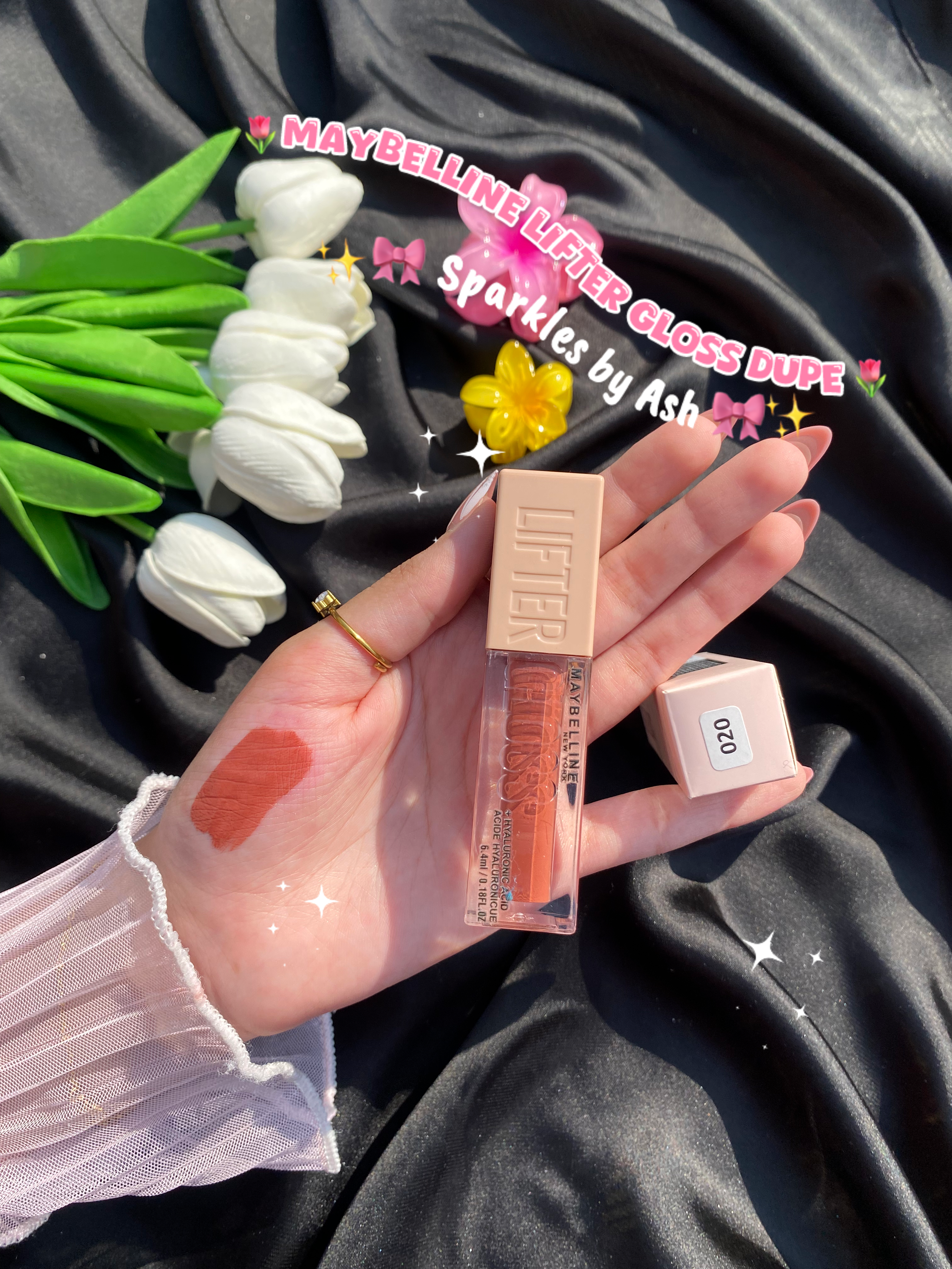Maybelline lifter gloss dupe 💕