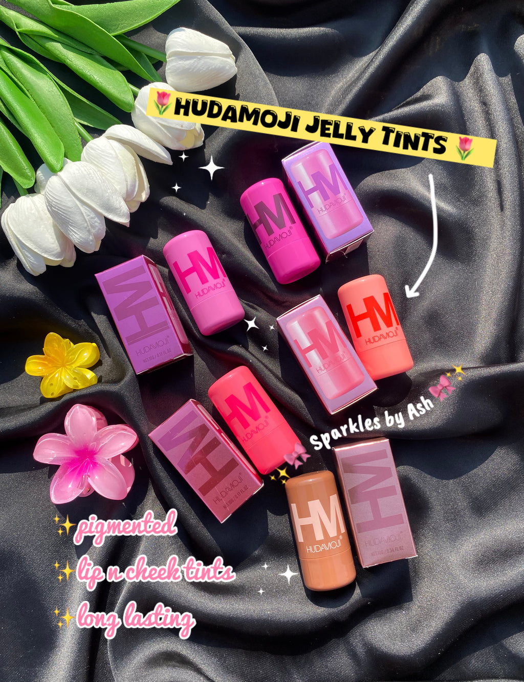 Hudamoji jelly tints 💕