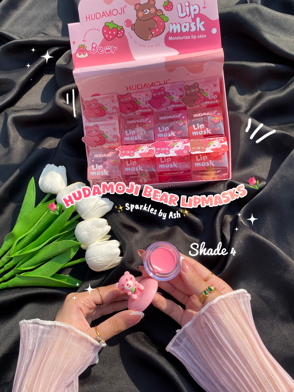 Hudamoji cute bear masks 💕