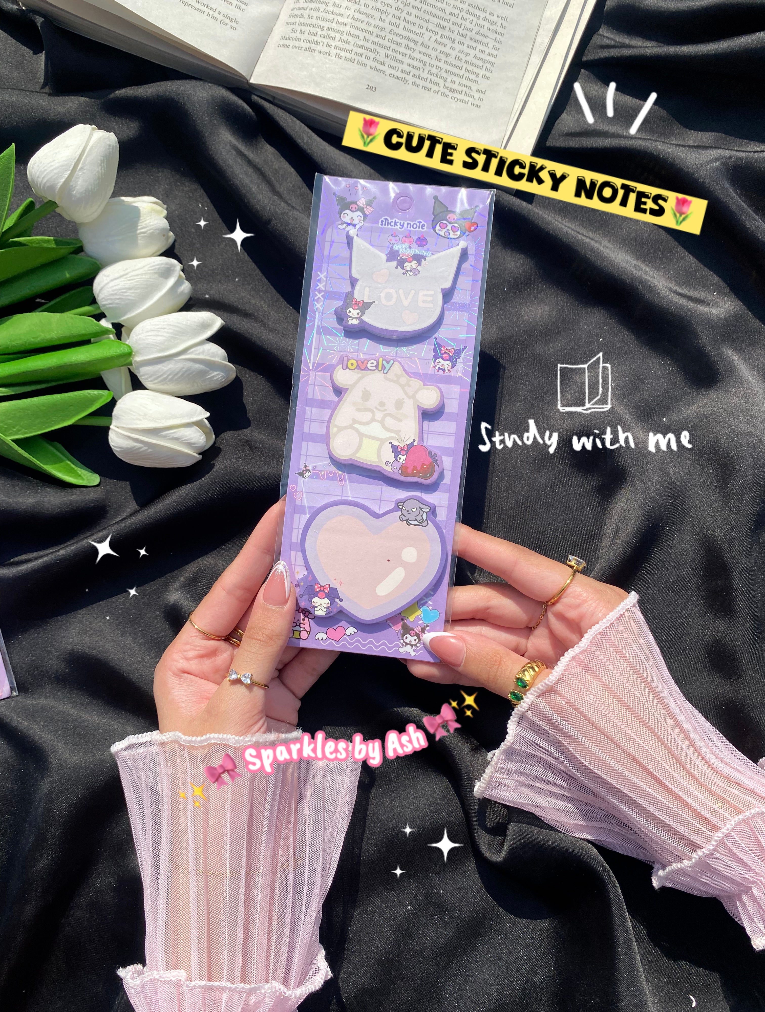 Cute kuromi sticky notes 💕