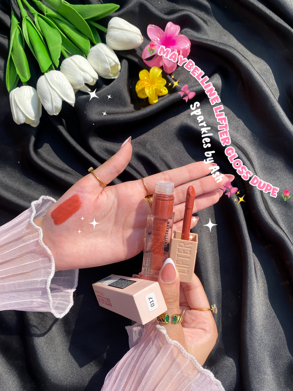 Maybelline lifter gloss dupe 💕