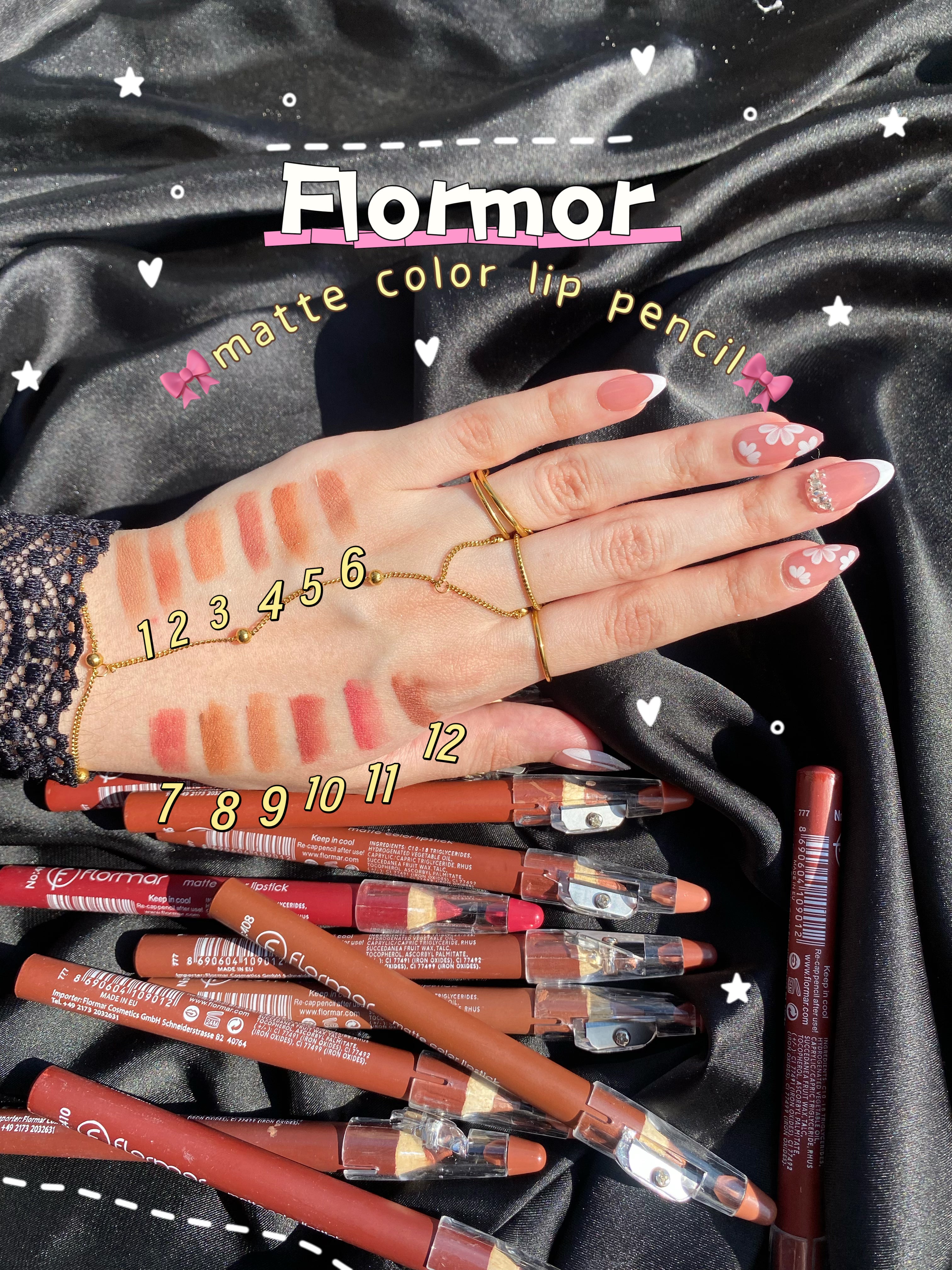 Flormor matte lip pencil🎀